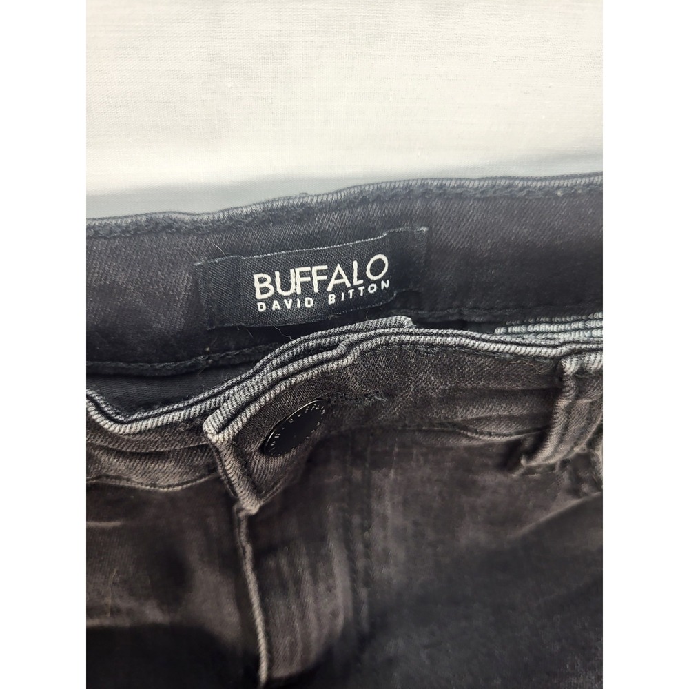 Buffalo David Bitton Jeans Womens 6/28 Black Mollie Skinny Stretch Casual Denim